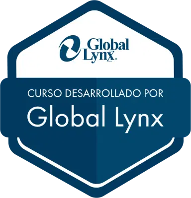 Sello de cursos desarrollados por Global Lynx